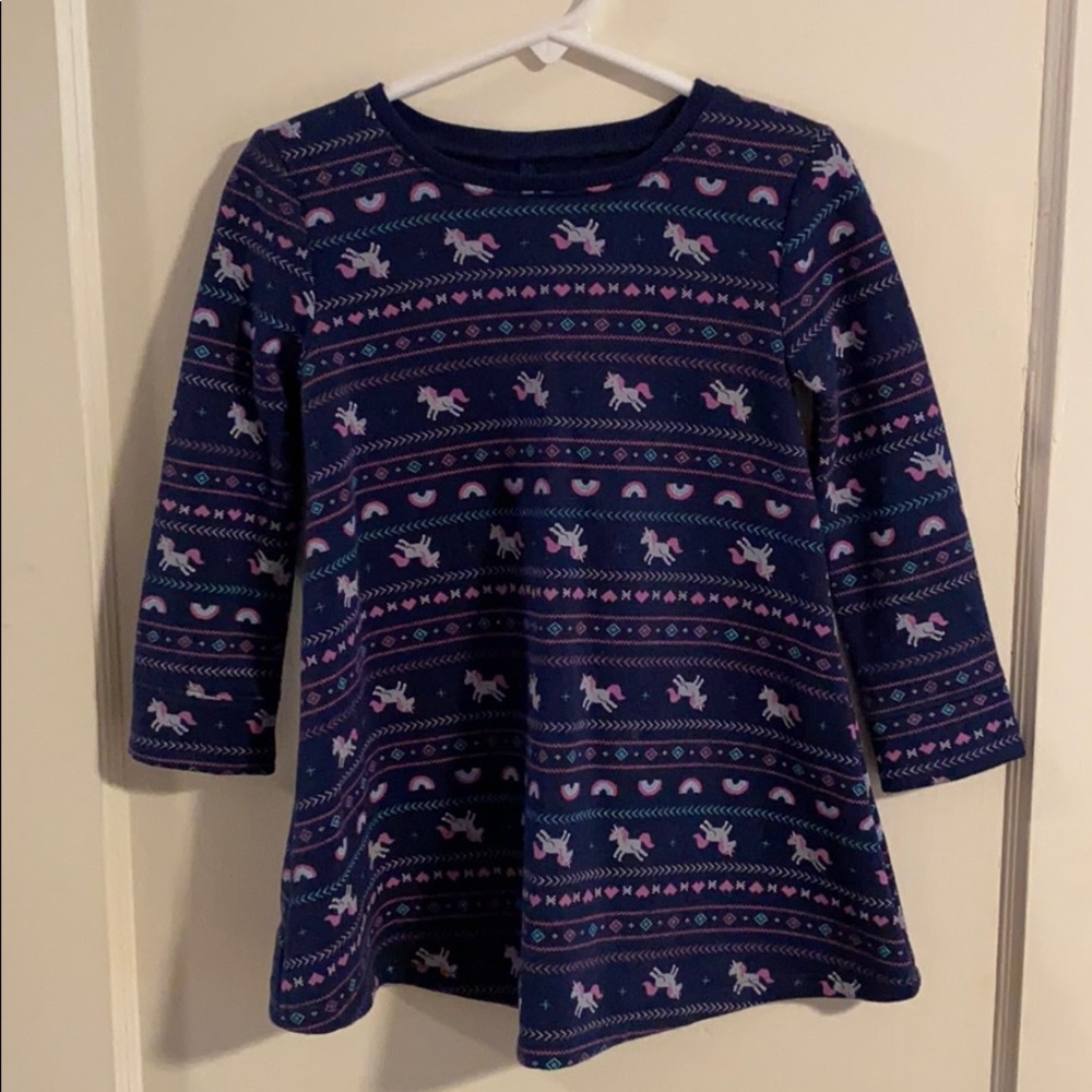 Little girls unicorn dress size 3T